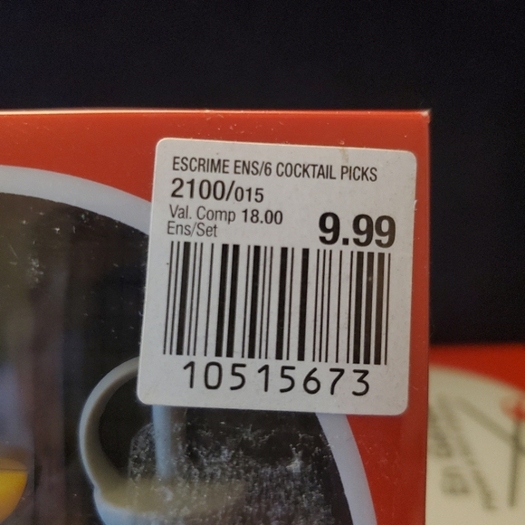 BNIB Fencing Party Food Picks 6 unopened boxes! - Picture 3 of 3